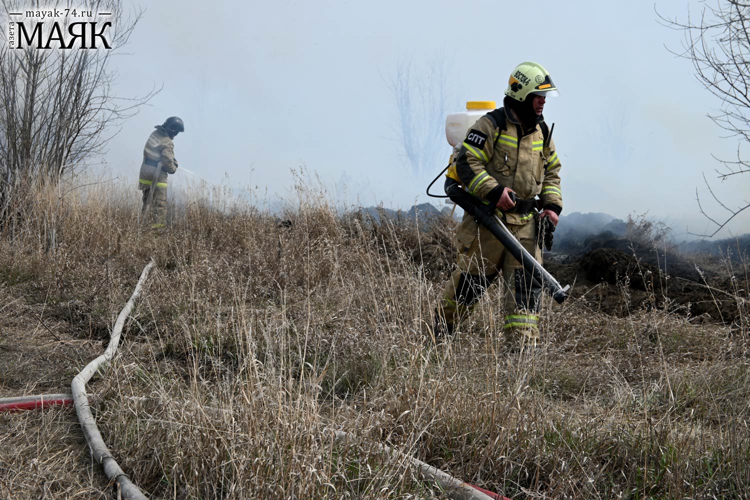 Пожароопасный сезон начался в Красноармейском районе с 4 апреля