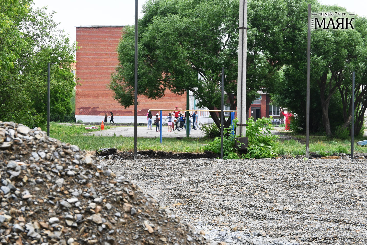 Пустырь в Красноармейском районе скоро станет мини-футбольным полем