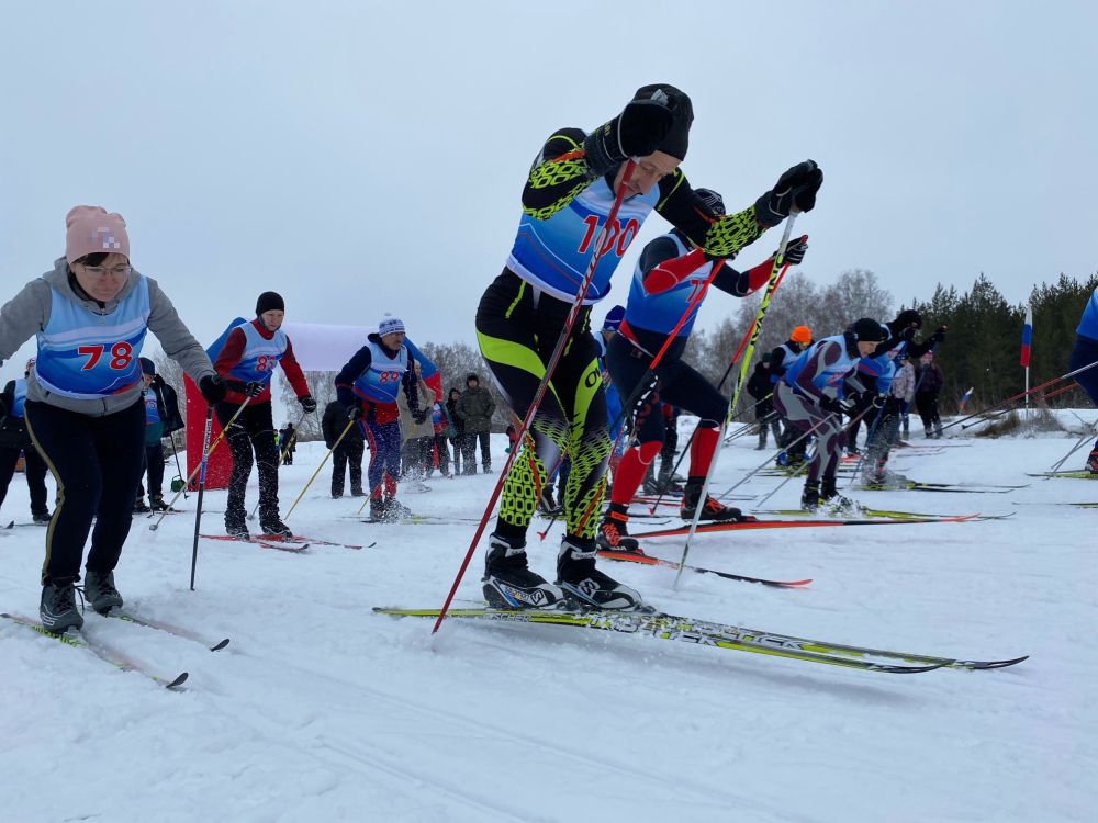 Массовые состязания лыжников прошли в Красноармейском районе