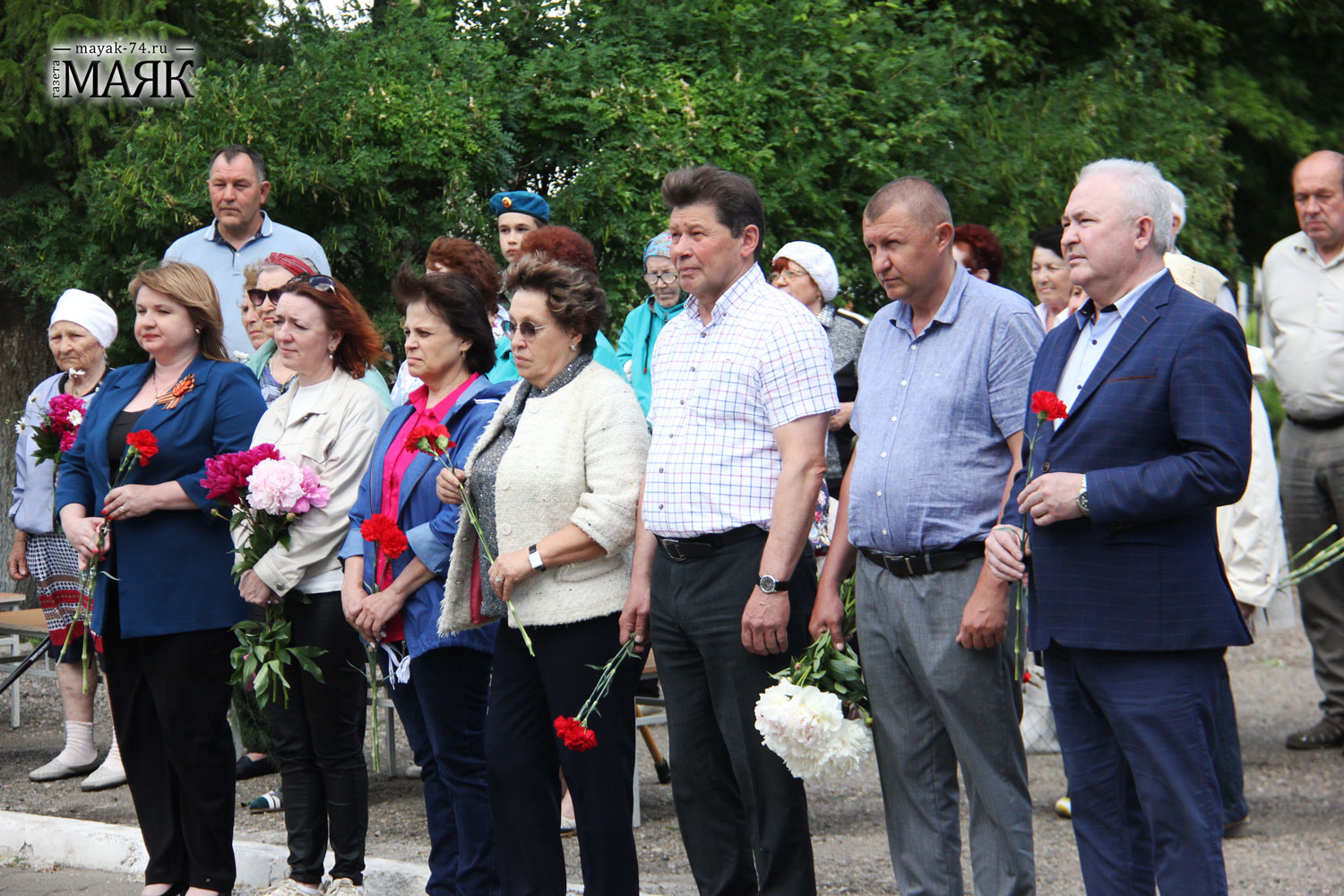 Жители Красноармейского района молчали в память о начале войны