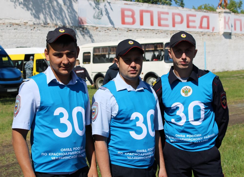 Сотрудники полиции Красноармейского района проверили свои силы в областных соревнованиях
