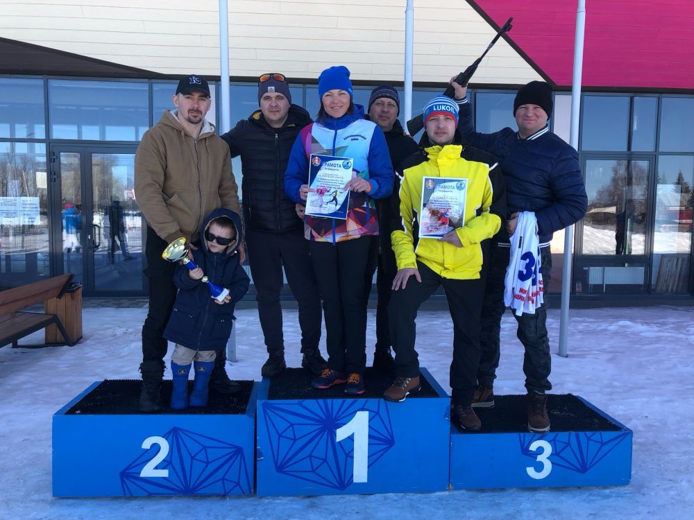 Сотрудники Пожарной части села Миасского лидировали в чемпионате по лыжным гонкам