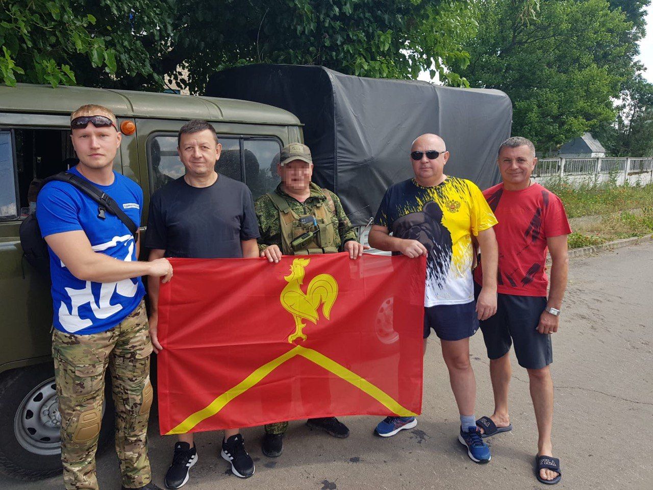 Глава Красноармейского района Сергей Сергеев вернулся из поездки на территорию СВО