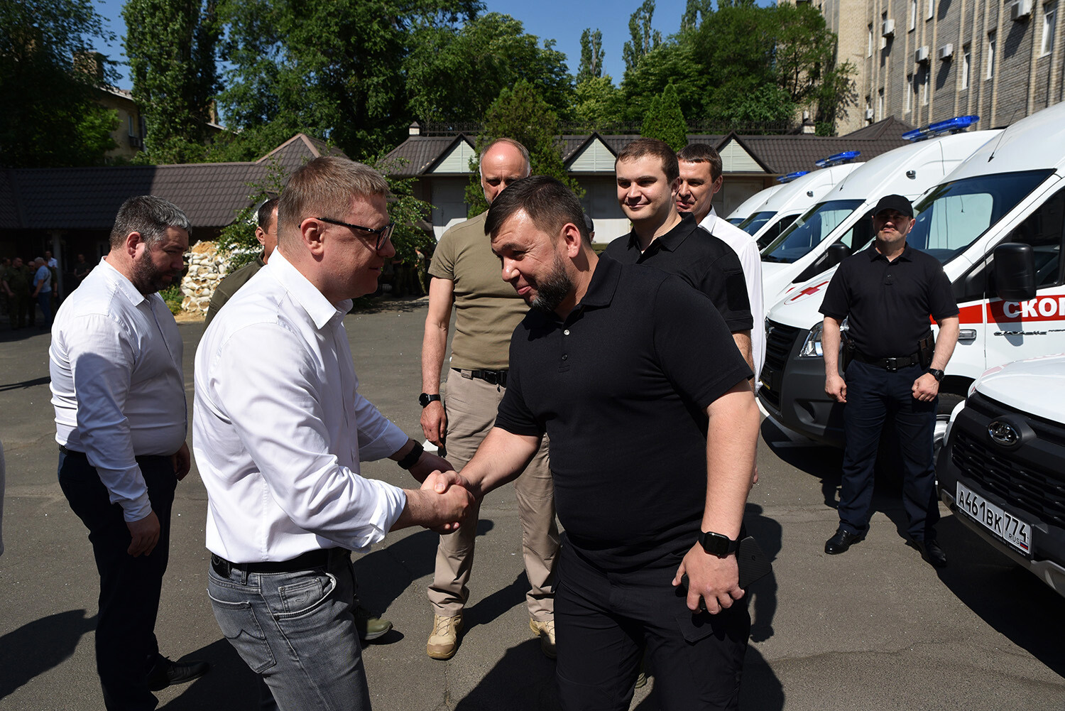 Алексей Текслер побывал с рабочим визитом в ДНР