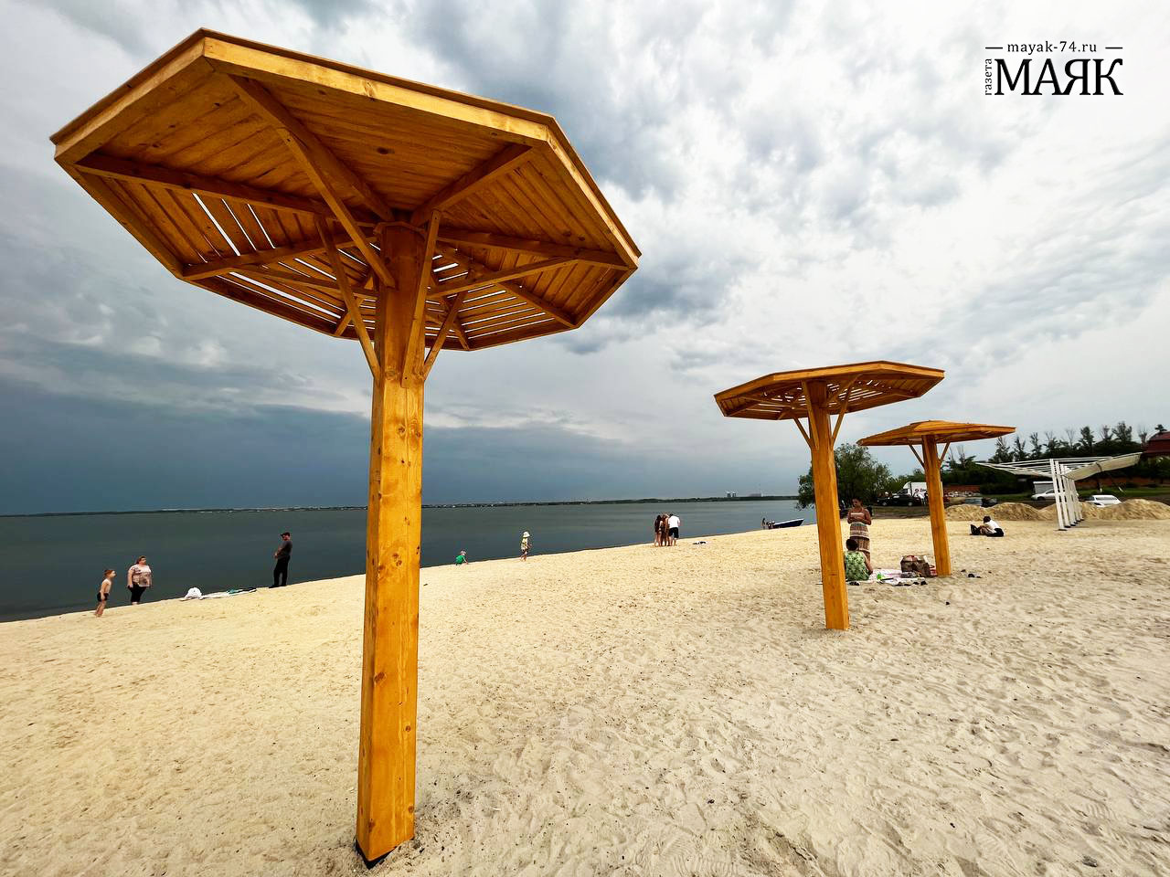 Муниципальный пляж со всеми удобствами скоро откроется в Красноармейском районе
