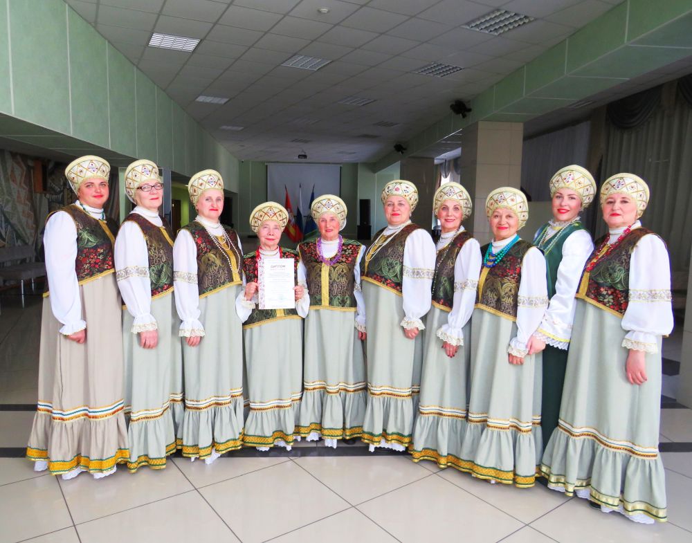 Зажигательным исполнением композиции народный коллектив из Мирного победил в конкурсе