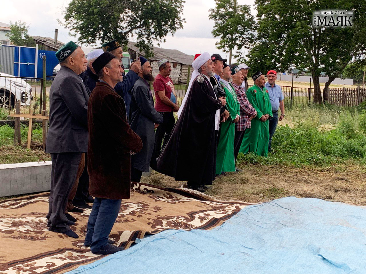 В селе Таукаево Красноармейского района жители строят мечеть