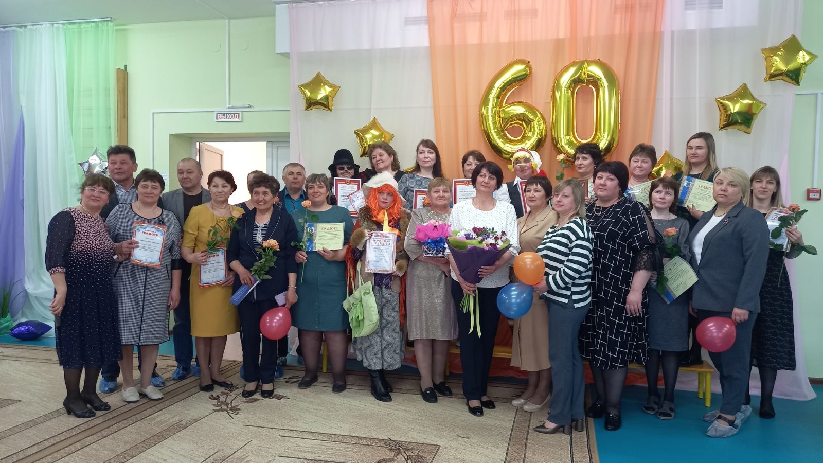 60-летний юбилей отметил детский сад в Красноармейском районе