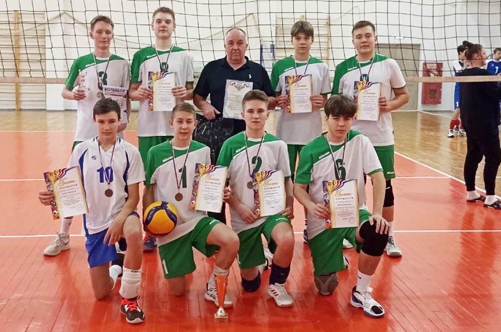 С бронзовой награды начался год для юных волейболистов из Красноармейского района 