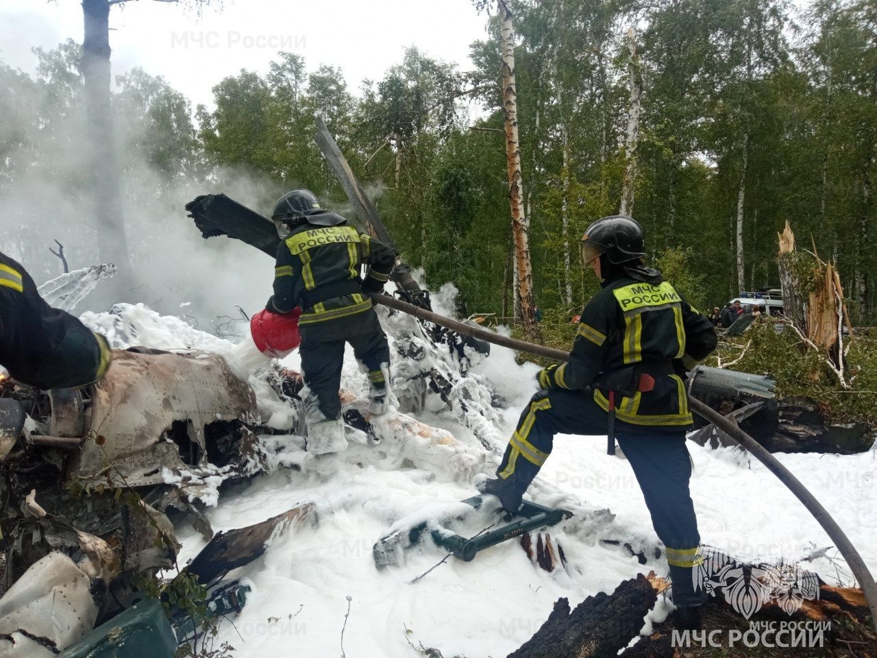 В Челябинской области потерпел крушение вертолет