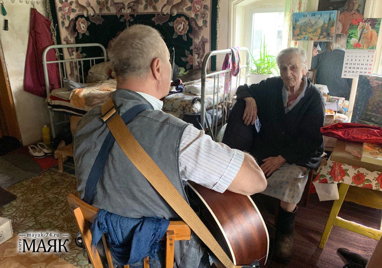Ветеран войны в Красноармейском районе отметила 99-летний юбилей