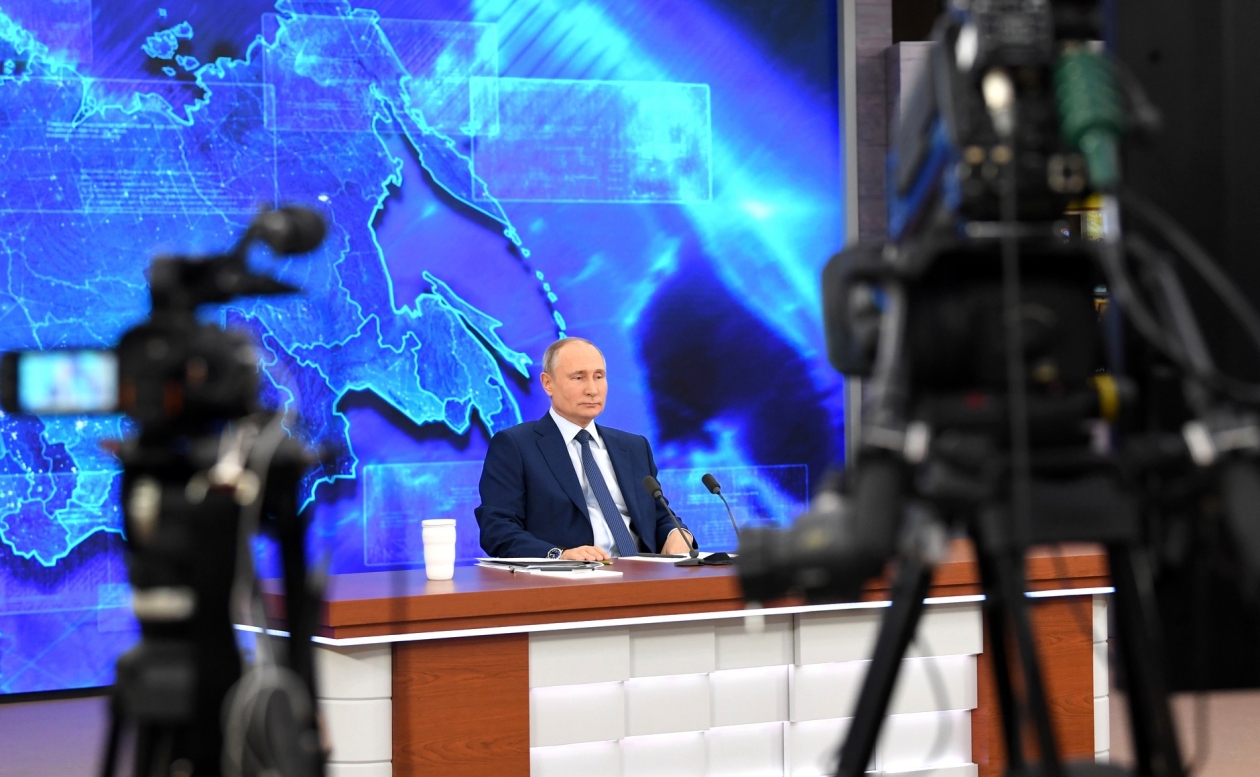 Он ответил! Южноуральскому журналисту удалось задать вопрос Владимиру Путину на пресс-конференции