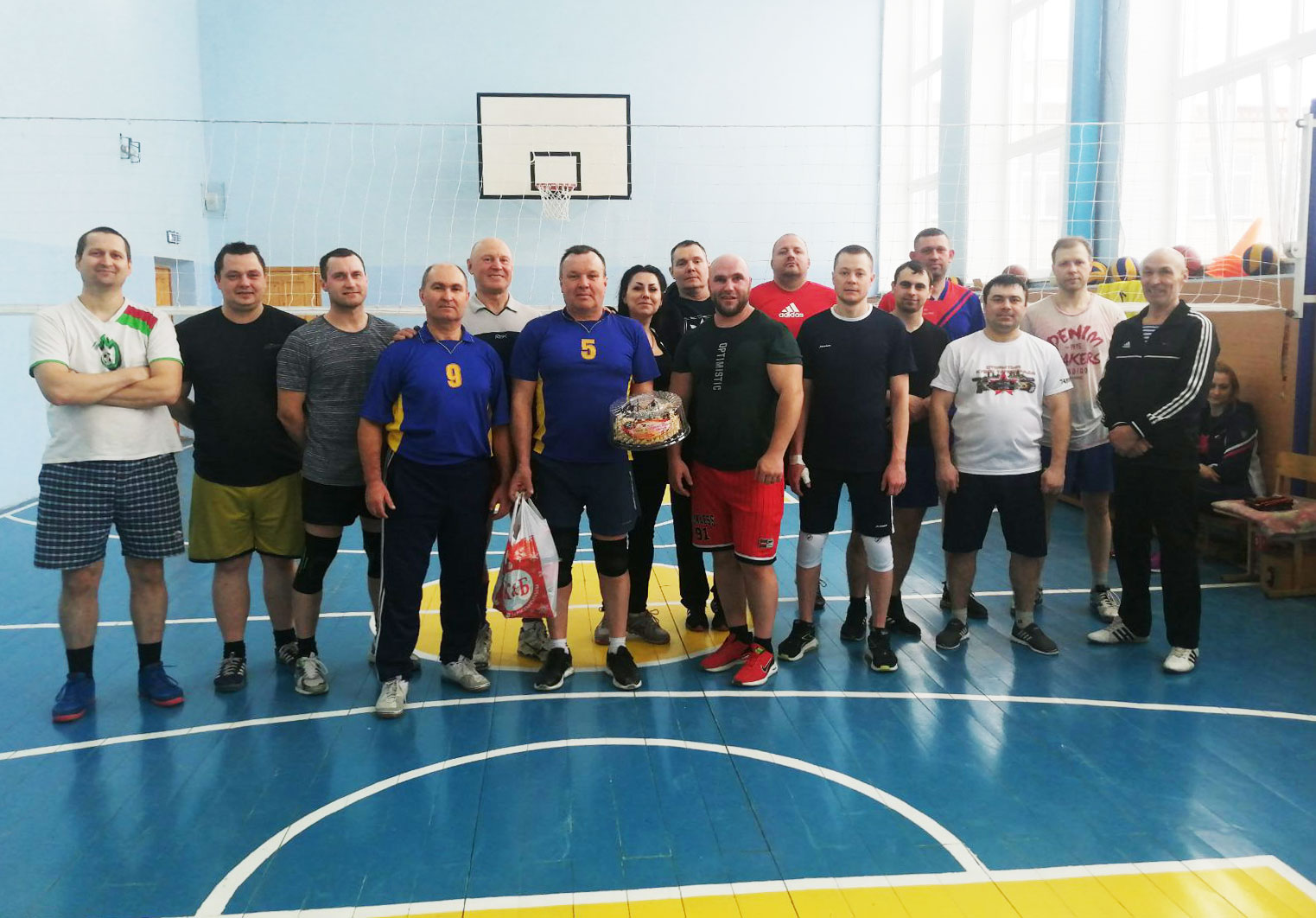 Ветеранский состав волейболистов в Красноармейском районе стал победителем