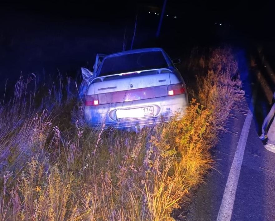 Два пьяных водителя ночью не поделили трассу в Красноармейском районе 