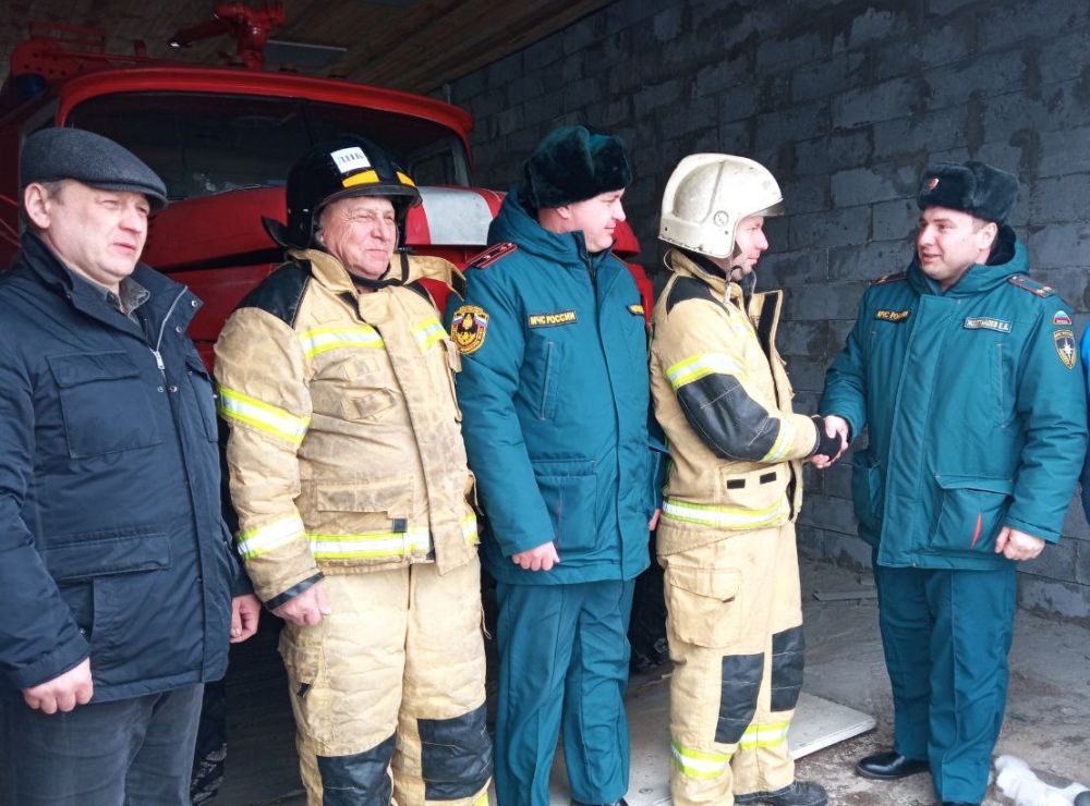Еще одно депо добровольной пожарной команды появилось в Красноармейском районе