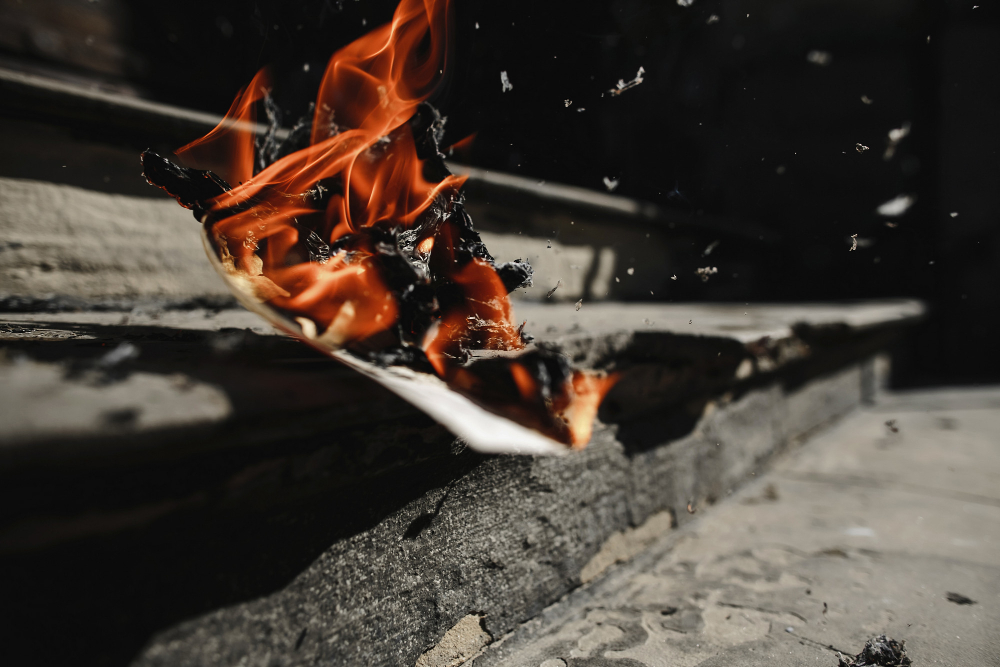 Пожары в селах и на полях зафиксированы в Красноармейском районе