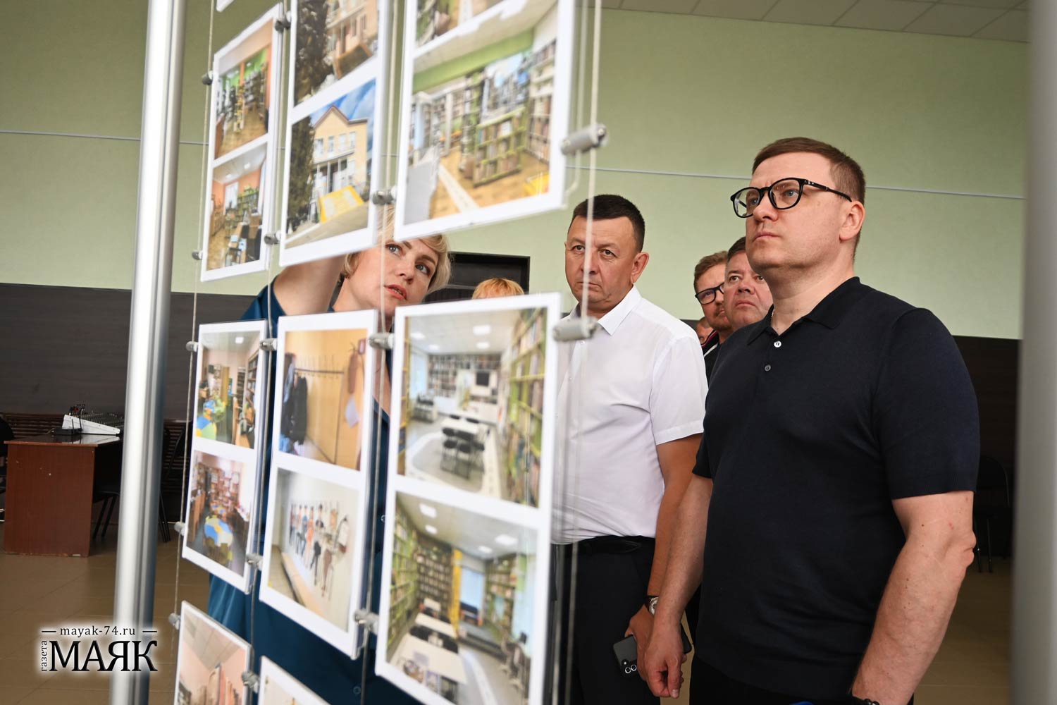 В ДК и школе села Бродокалмак губернатор Челябинской области оценил преображения