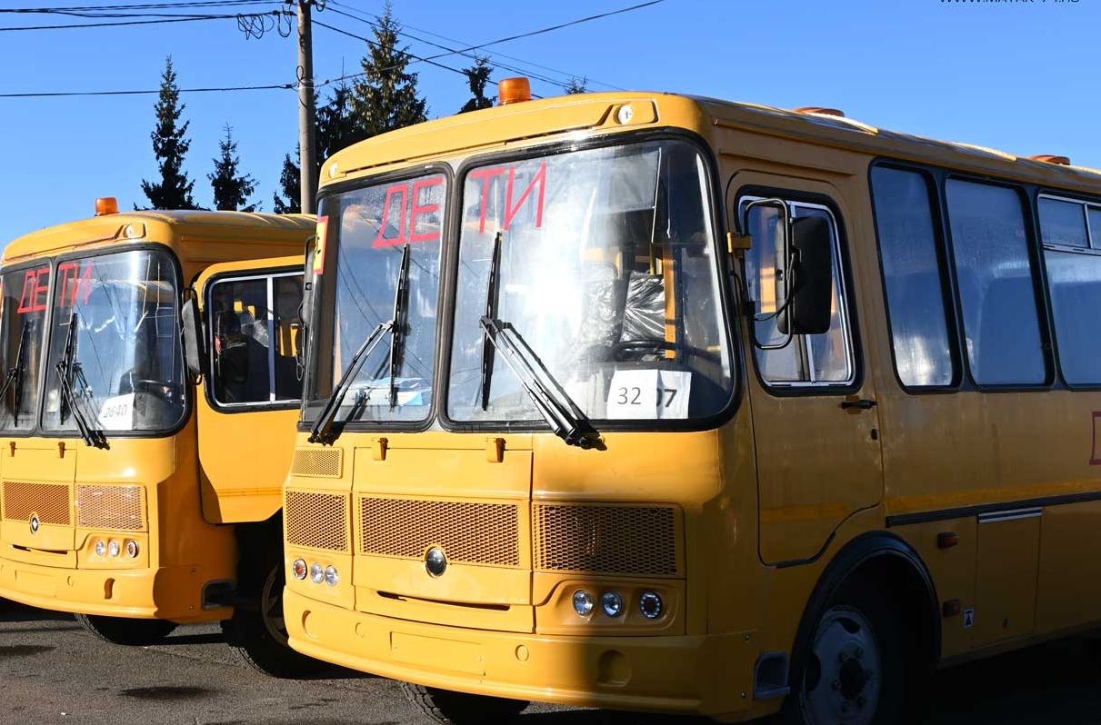 Еще два! Новые школьные автобусы едут в Красноармейский район