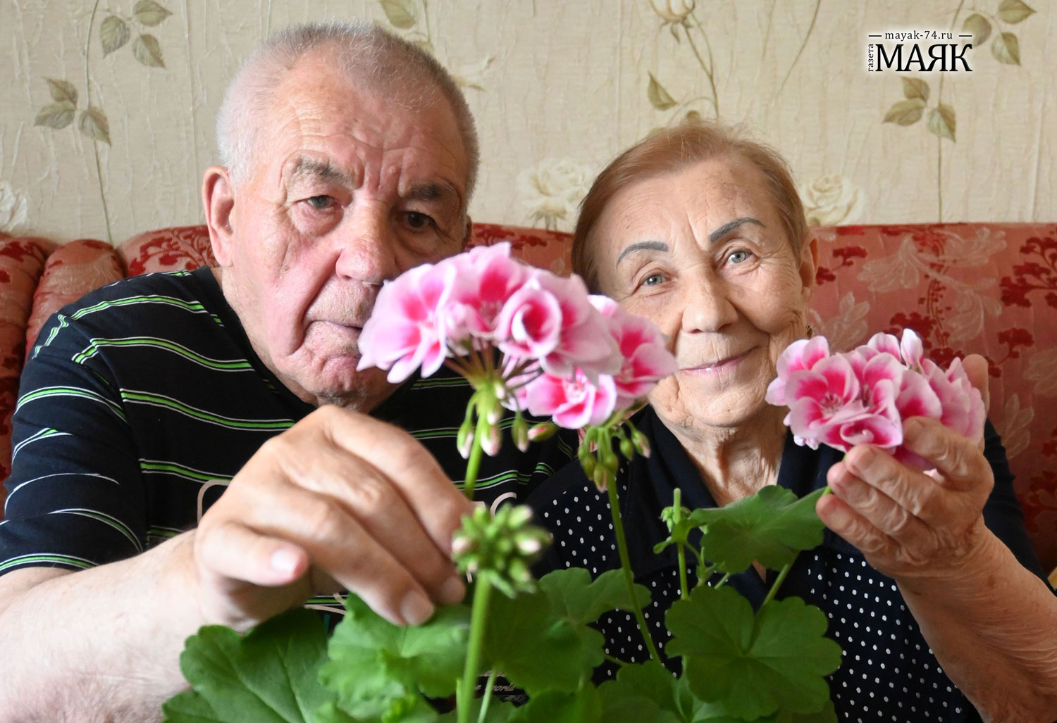 В День семьи, любви и верности паре из Красноармейского района вручили награду