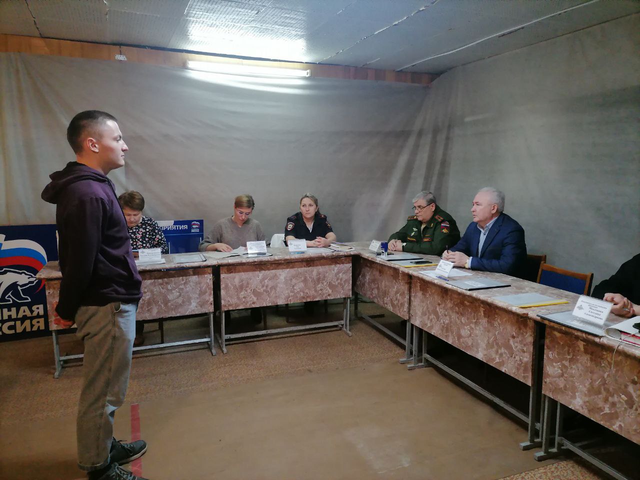 С 1 апреля в Красноармейском районе начала работу призывная комиссия