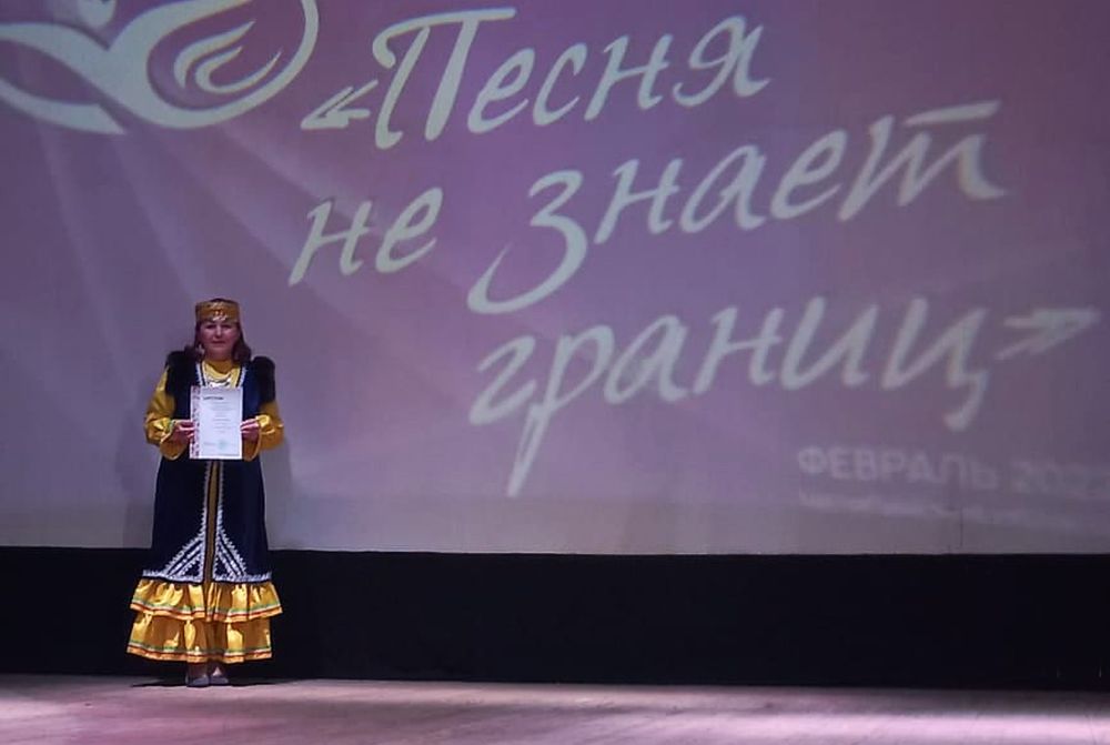 Красноармейская исполнительница спела башкирскую народную песню и стала призером конкурса