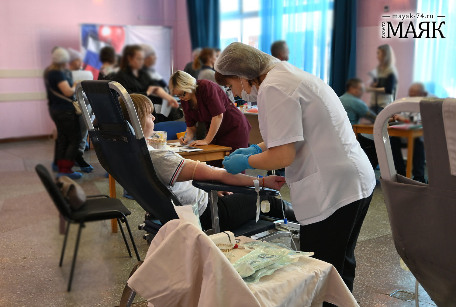 Почти 20 литров крови сдали жители Красноармейского района в День донора