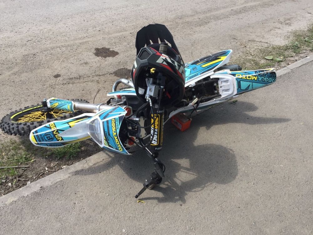 В ДТП в Красноармейском районе пострадал ребенок на мотоцикле