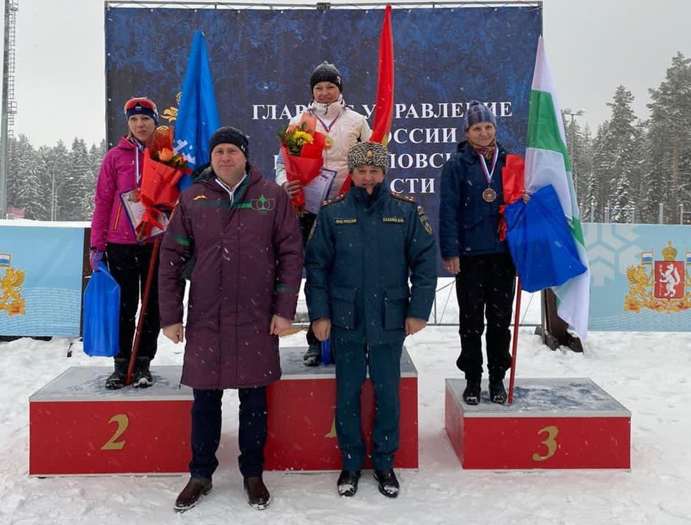 Красноармейская лыжница в личном первенстве в УрФО завоевала «золото»