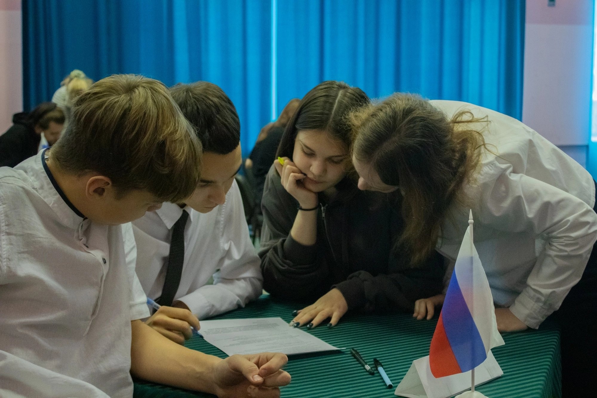 Молодежь Красноармейского района знакомится с выборами